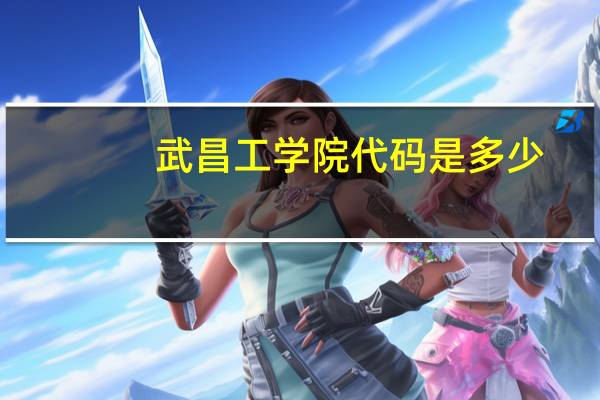 武昌工学院代码是多少