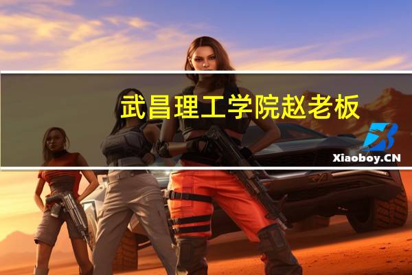 武昌理工学院赵老板（赵作斌-武昌理工学院校长介绍）