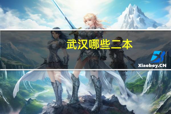 武汉哪些二本