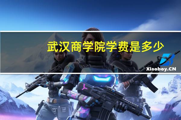 武汉商学院学费是多少