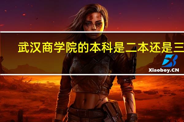 武汉商学院的本科是二本还是三本，求告知