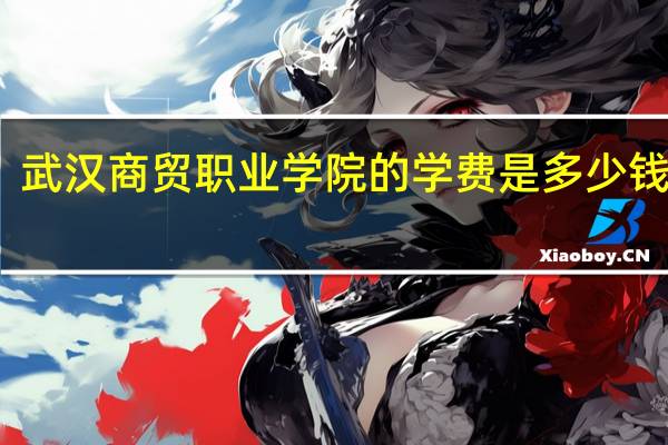 武汉商贸职业学院的学费是多少钱的呢