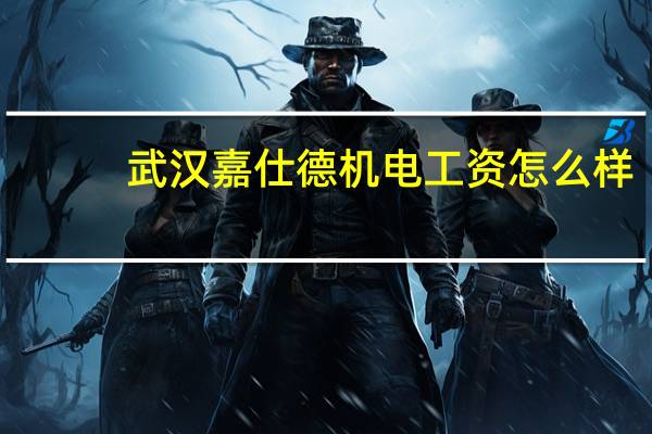 武汉嘉仕德机电工资怎么样