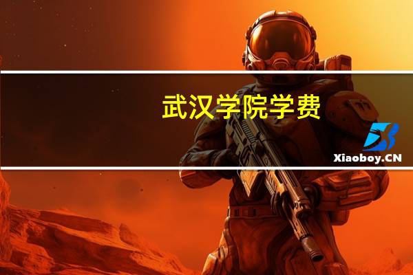 武汉学院学费