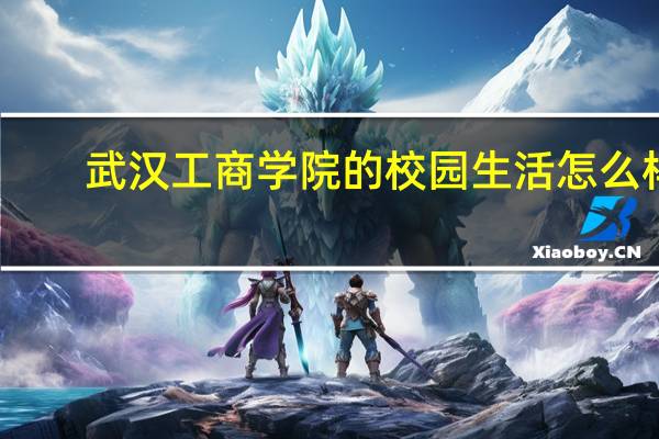 武汉工商学院的校园生活怎么样