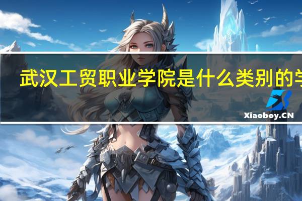 武汉工贸职业学院是什么类别的学校