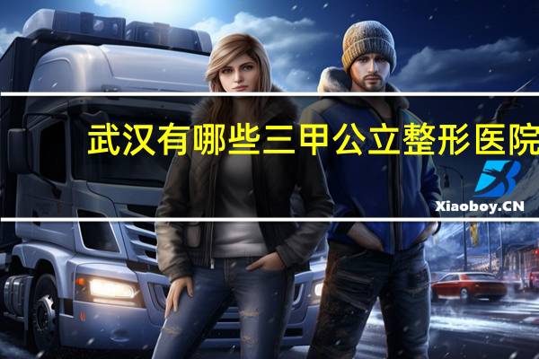 武汉有哪些三甲公立整形医院，武汉有哪些正规的整形医院