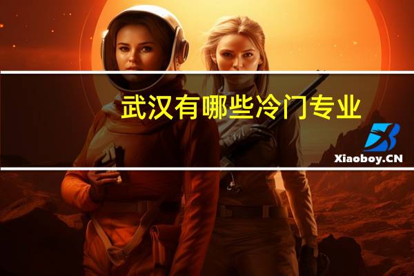 武汉有哪些冷门专业