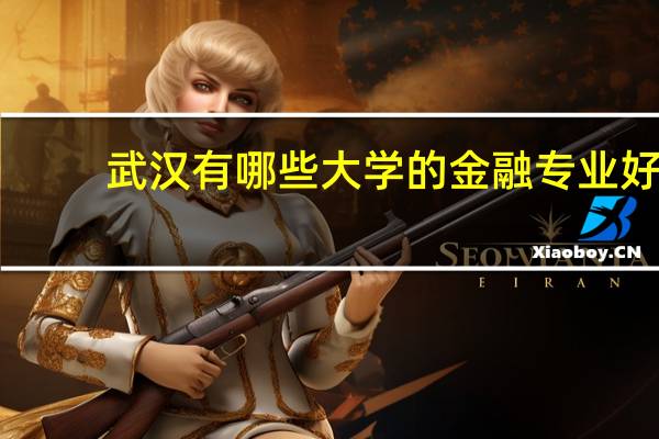 武汉有哪些大学的金融专业好