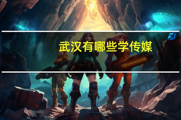 武汉有哪些学传媒