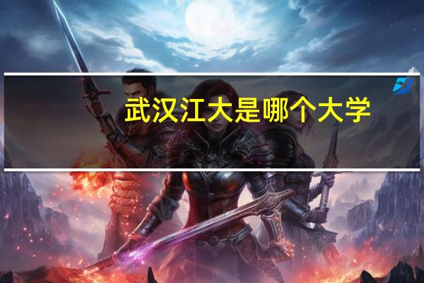 武汉江大是哪个大学