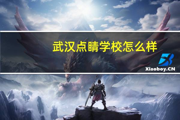 武汉点睛学校怎么样