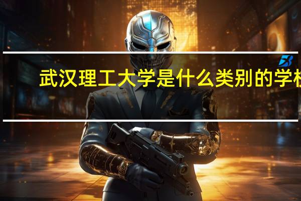 武汉理工大学是什么类别的学校