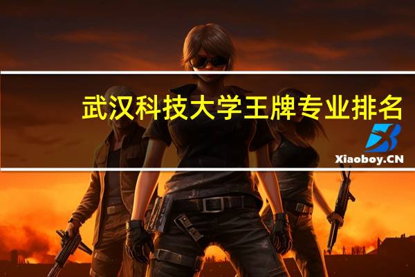 武汉科技大学王牌专业排名