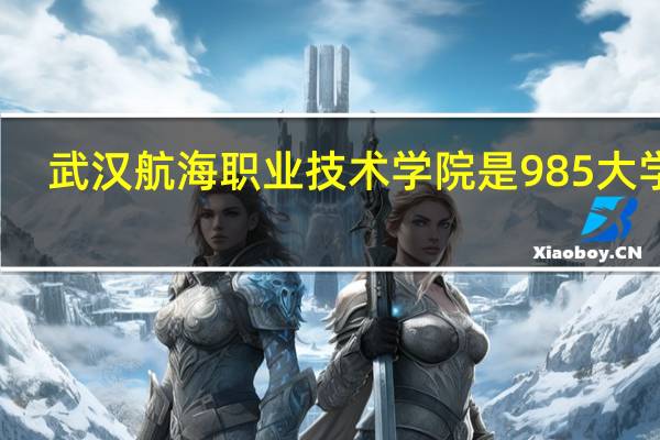 武汉航海职业技术学院是985大学吗