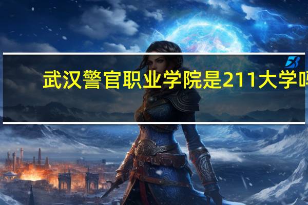 武汉警官职业学院是211大学吗