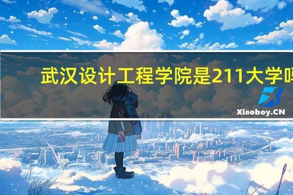 武汉设计工程学院是211大学吗