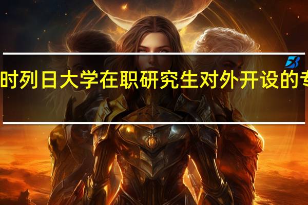 比利时列日大学在职研究生对外开设的专业有什么