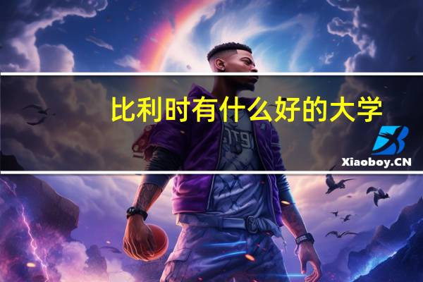 比利时有什么好的大学