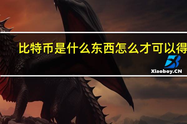 比特币是什么东西怎么才可以得到（比特币是什么东西）