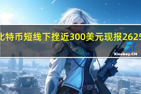 比特币短线下挫近300美元现报26259美元/枚日内大跌5.00%