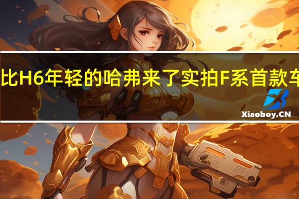 比H6年轻的哈弗来了 实拍F系首款车型F5