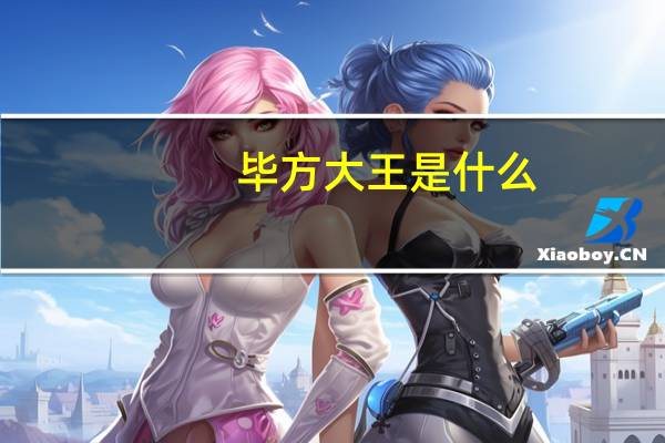 毕方大王是什么（毕方大王）