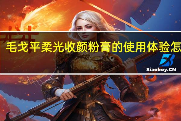 毛戈平柔光收颜粉膏的使用体验怎么样