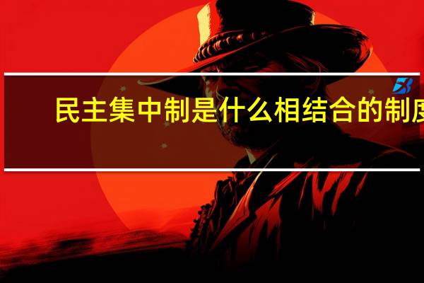 民主集中制是什么相结合的制度
