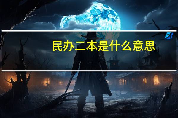 民办二本是什么意思