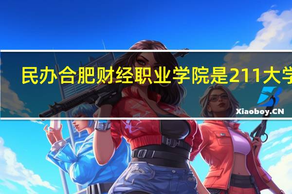 民办合肥财经职业学院是211大学吗