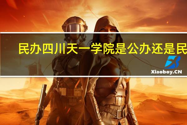 民办四川天一学院是公办还是民办
