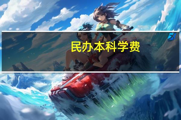 民办本科学费