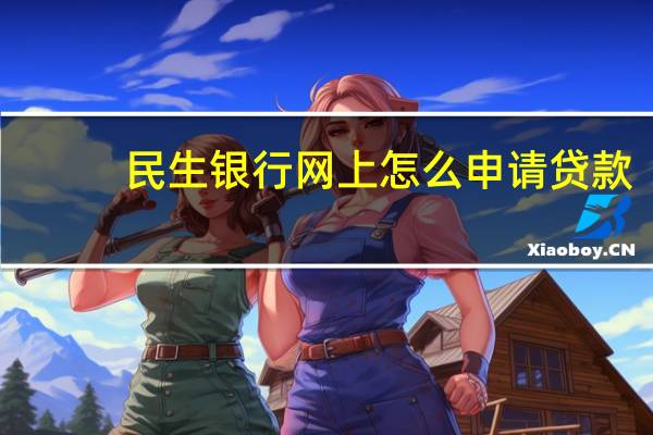 民生银行网上怎么申请贷款(民生银行网上怎么申请信用卡)