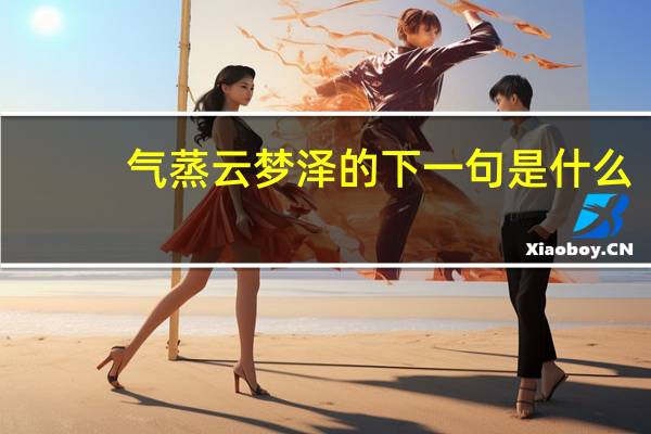 气蒸云梦泽的下一句是什么