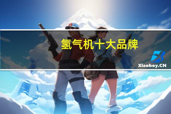 氢气机十大品牌