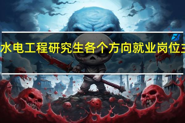 水利水电工程研究生各个方向就业岗位主要是什么