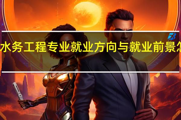 水务工程专业就业方向与就业前景怎么样