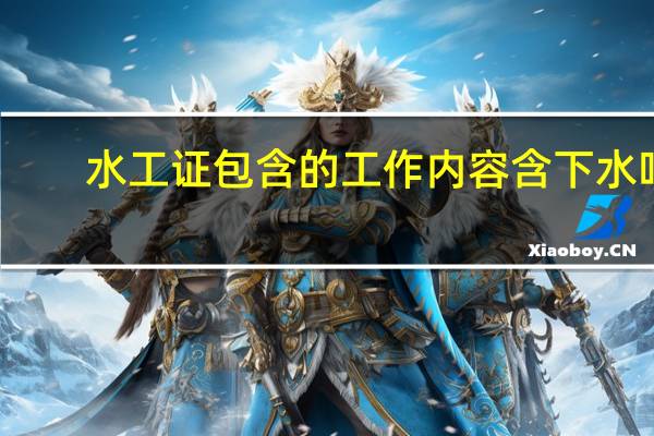 水工证包含的工作内容含下水吗