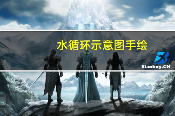水循环示意图手绘（水循环示意图）