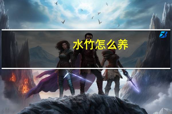 水竹怎么养：在春夏秋以水养为好