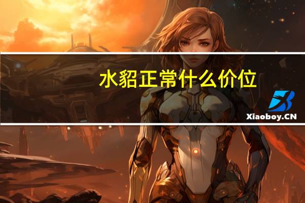 水貂正常什么价位