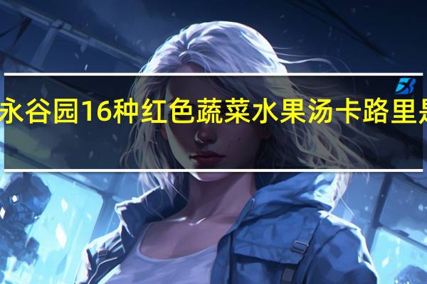 永谷园 16种红色蔬菜水果汤卡路里是多少