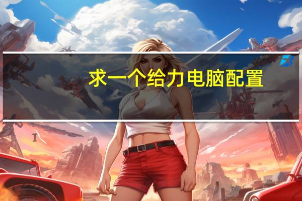 求一个给力电脑配置，鲁大师测分十万以上