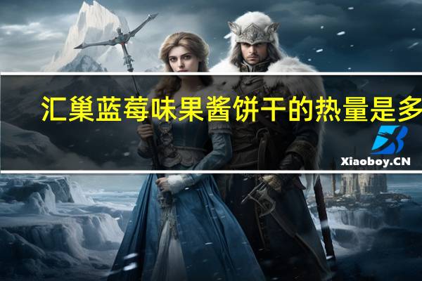汇巢 蓝莓味果酱饼干的热量是多少
