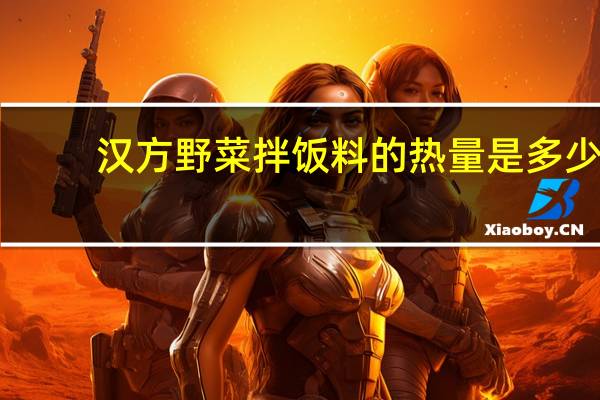 汉方 野菜拌饭料的热量是多少