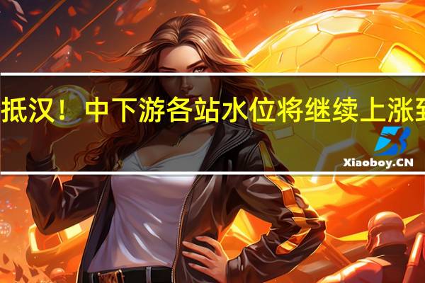 汉江洪峰抵汉！中下游各站水位将继续上涨 到底什么情况嘞