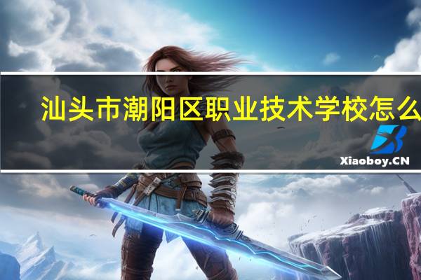 汕头市潮阳区职业技术学校怎么样