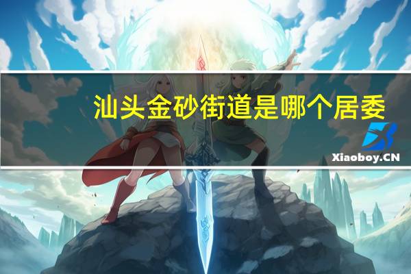 汕头金砂街道是哪个居委