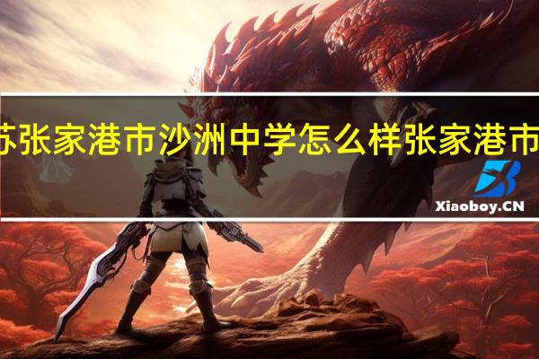 江苏张家港市沙洲中学怎么样 张家港市高级中学